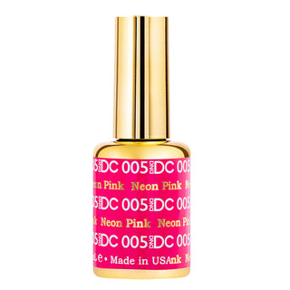 DND DC Gel Polish - 005 Pink Colors - Neon Pink by DND DC sold by DTK Nail Supply