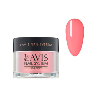 Lavis Acrylic Powder - 005 Flier - Coral Colors by LAVIS NAILS sold by DTK Nail Supply