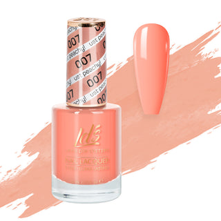  LDS 007 Just Peachy - LDS Healthy Nail Lacquer 0.5oz by LDS sold by DTK Nail Supply