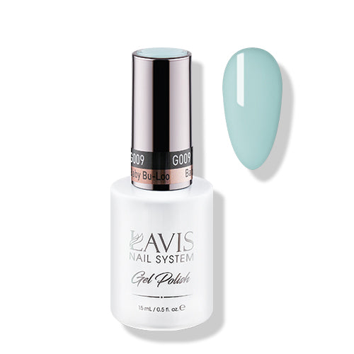Lavis Gel Polish 009 - Blue Colors - Baby Bu-Loo by LAVIS NAILS sold by DTK Nail Supply