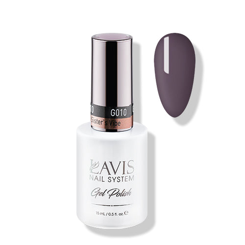 Lavis Gel Polish 010 - Purple Colors - My Sister's Vibe by LAVIS NAILS sold by DTK Nail Supply