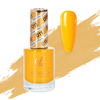  LDS 011 Mellow Yellow - LDS Healthy Nail Lacquer 0.5oz by LDS sold by DTK Nail Supply