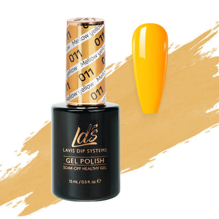  LDS Gel Polish 011 - Yellow Colors - Mellow Yellow by LDS sold by DTK Nail Supply