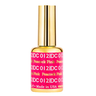 DND DC Gel Polish - 012 Pink Colors - Peacock Pink by DND DC sold by DTK Nail Supply