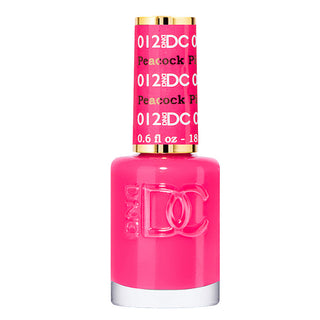 DND DC Nail Lacquer - 012 Pink Colors - Peacock Pink