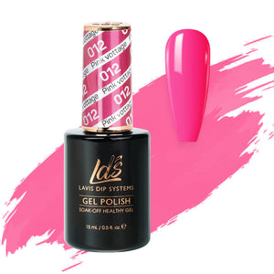  LDS Hema Free Gel Polish 012 - Pink Vottage by LDS HEMA FREE GEL POLISH sold by DTK Nail Supply