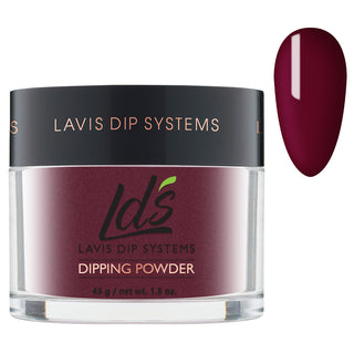  LDS Red Dipping Powder Nail Colors - 013 Mulled Wine by LDS sold by DTK Nail Supply