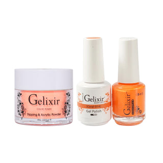  Gelixir 3 in 1 - 014 Coral - Acrylic & Dip Powder, Gel & Lacquer by Gelixir sold by DTK Nail Supply