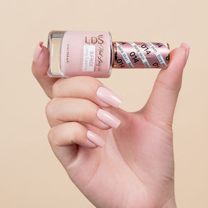  LDS Nail Lacquer - 014 Bare Skin by LDS sold by DTK Nail Supply