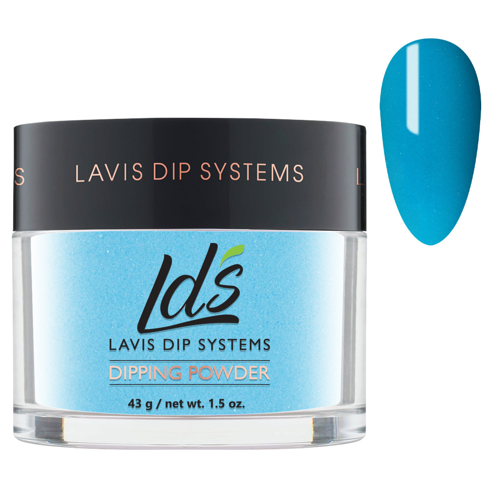  LDS Dipping Powder Nail - 015 Aqua Blue by LDS sold by DTK Nail Supply