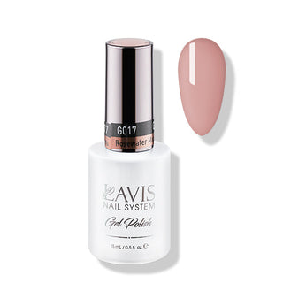 Lavis Gel Polish 017 - Beige Coral Colors - Rosewater Macaroons by LAVIS NAILS sold by DTK Nail Supply
