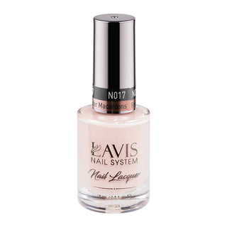  LAVIS Nail Lacquer - 017 Rosewater Macaroons - 0.5oz by LAVIS NAILS sold by DTK Nail Supply