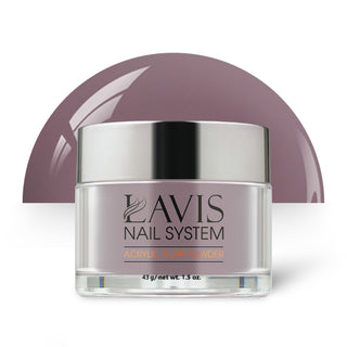  Lavis Acrylic Powder - 018 Lost in the Rhythm - Purple Colors by LAVIS NAILS sold by DTK Nail Supply