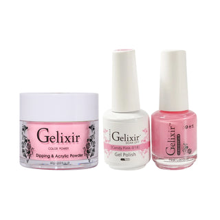  Gelixir 3 in 1 - 018 Candy Pink - Acrylic & Dip Powder, Gel & Lacquer by Gelixir sold by DTK Nail Supply