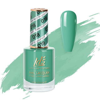  LDS 018 Bee-Leaf In Yourself - LDS Healthy Nail Lacquer 0.5oz by LDS sold by DTK Nail Supply