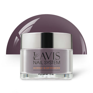  Lavis Acrylic Powder - 019 Dark Chestnut - Purple Colors by LAVIS NAILS sold by DTK Nail Supply