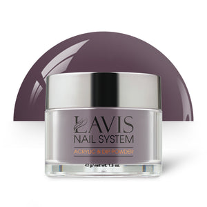  Lavis Acrylic Powder - 019 Dark Chestnut by LAVIS NAILS sold by DTK Nail Supply