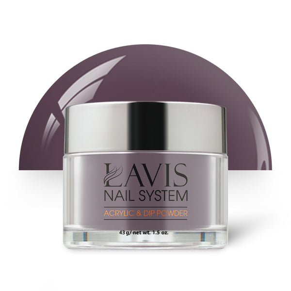  Lavis Acrylic Powder - 019 Dark Chestnut by LAVIS NAILS sold by DTK Nail Supply