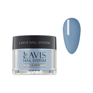  Lavis Acrylic Powder - 022 Bluebird - Blue Colors by LAVIS NAILS sold by DTK Nail Supply
