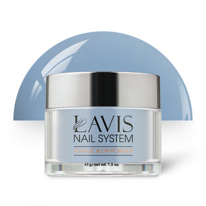  Lavis Acrylic Powder - 022 Bluebird by LAVIS NAILS sold by DTK Nail Supply