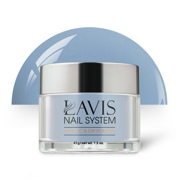 Lavis Acrylic Powder - 022 Bluebird by LAVIS NAILS sold by DTK Nail Supply