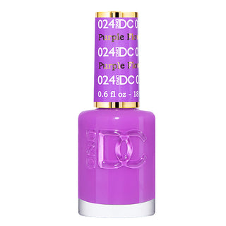 DND DC Nail Lacquer - 024 Purple Colors - Purple Flower