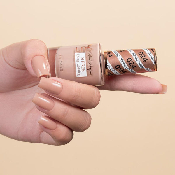  LDS Hema Free Gel Polish 024 - Kinda Classy by LDS HEMA FREE GEL POLISH sold by DTK Nail Supply