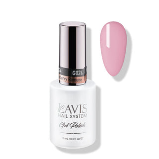 Lavis Gel Polish 024 - Pink Colors - Strawberry Ramune by LAVIS NAILS sold by DTK Nail Supply