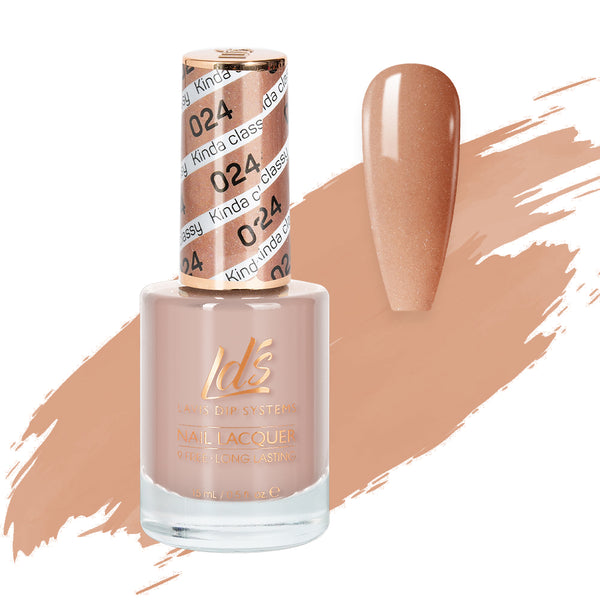  LDS Nail Lacquer - 024 Kinda Classy by LDS sold by DTK Nail Supply