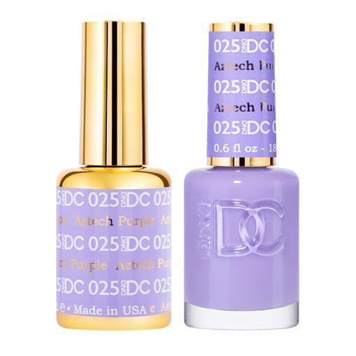  DND DC Gel Nail Polish Duo - 025 Aztech Purple by DND DC sold by DTK Nail Supply