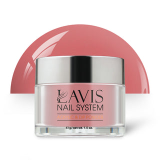  Lavis Acrylic Powder - 025 Call Me Peaches - Coral Colors by LAVIS NAILS sold by DTK Nail Supply