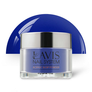  Lavis Acrylic Powder - 026 Classic Blue - Blue Colors by LAVIS NAILS sold by DTK Nail Supply