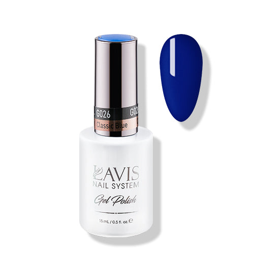  Lavis Gel Polish 026 - Classic Blue by LAVIS NAILS sold by DTK Nail Supply