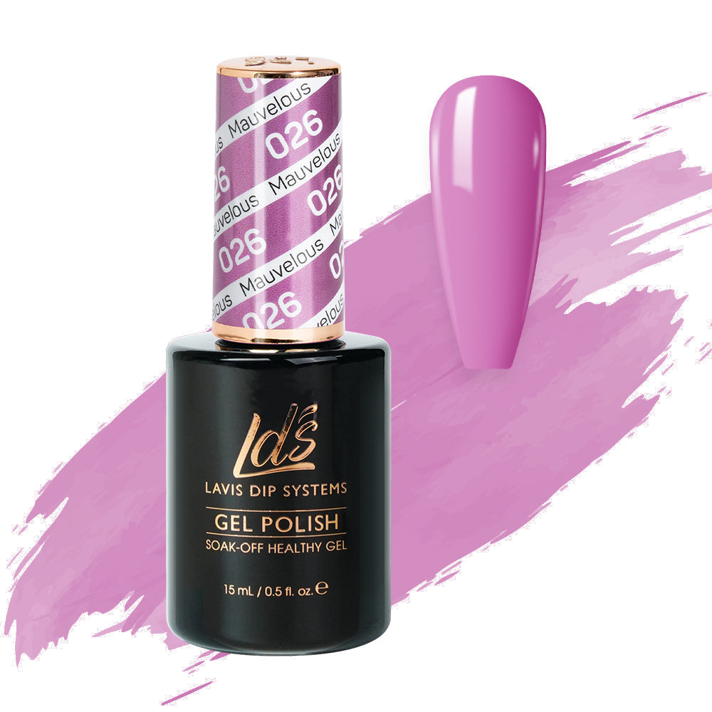 LDS Gel Polish 026 - Purple Colors - Mauvelous