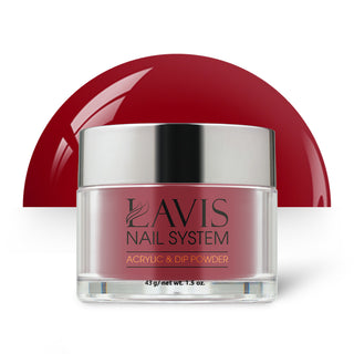 Lavis Acrylic Powder - 027 Under The Cherry Tree - Red Colors by LAVIS NAILS sold by DTK Nail Supply