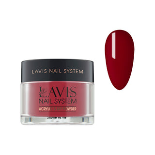  Lavis Acrylic Powder - 027 Under The Cherry Tree - Red Colors by LAVIS NAILS sold by DTK Nail Supply