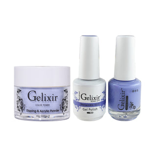  Gelixir 3 in 1 - 027 Periwinkle - Acrylic & Dip Powder, Gel & Lacquer by Gelixir sold by DTK Nail Supply