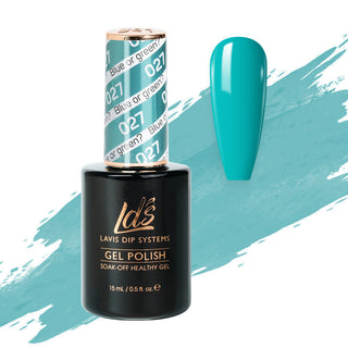  LDS Gel Polish 027 - Green Colors - Blue Or Green by LDS sold by DTK Nail Supply
