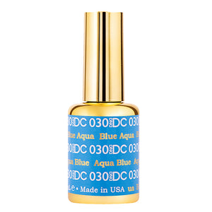  DND DC Gel Polish - 030 Blue, Mint Colors - Aqua Blue by DND DC sold by DTK Nail Supply