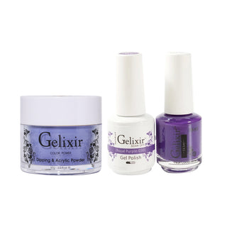  Gelixir 3 in 1 - 030 Royal Purple - Acrylic & Dip Powder, Gel & Lacquer by Gelixir sold by DTK Nail Supply