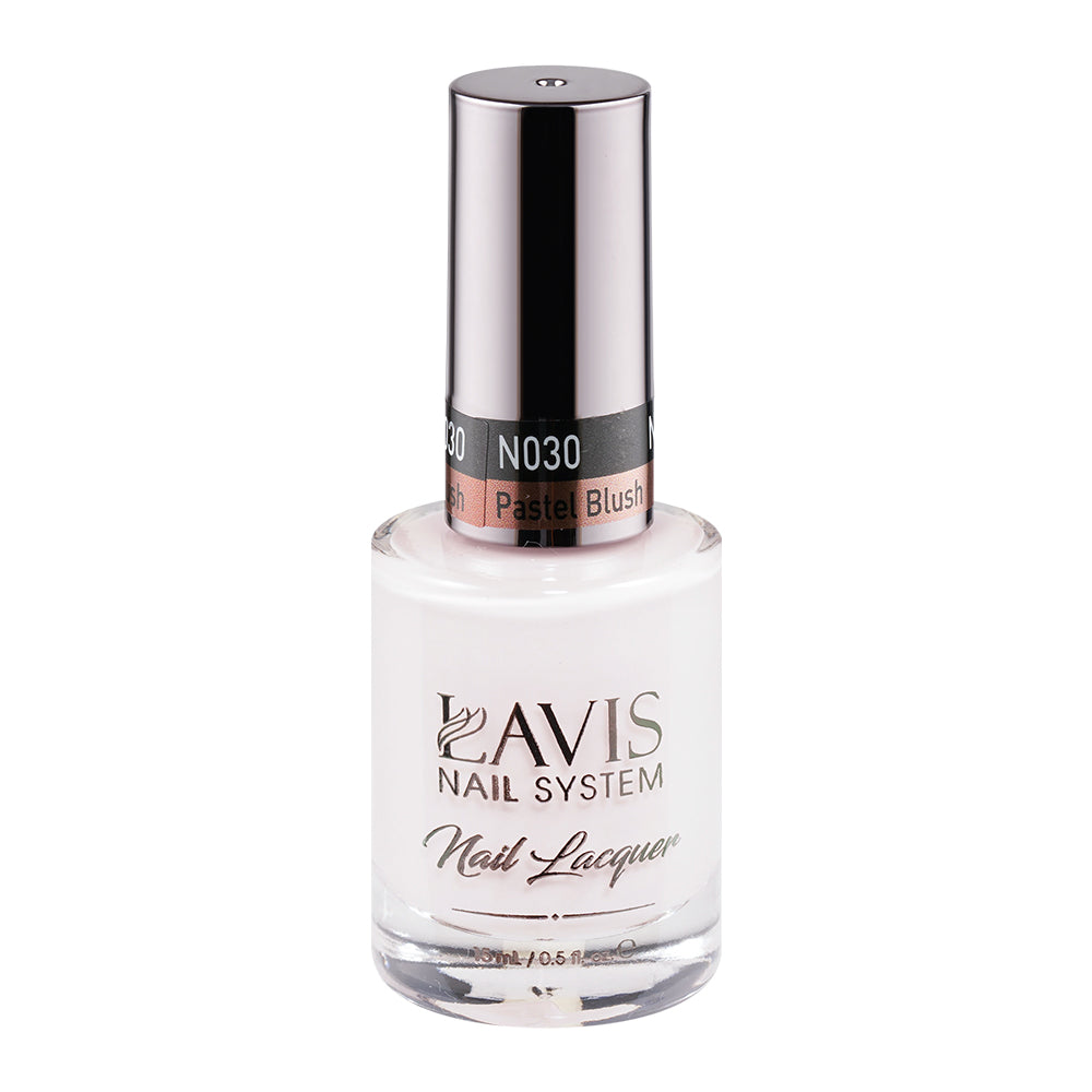  LAVIS Nail Lacquer - 030 Pastel Blush by LAVIS NAILS sold by DTK Nail Supply