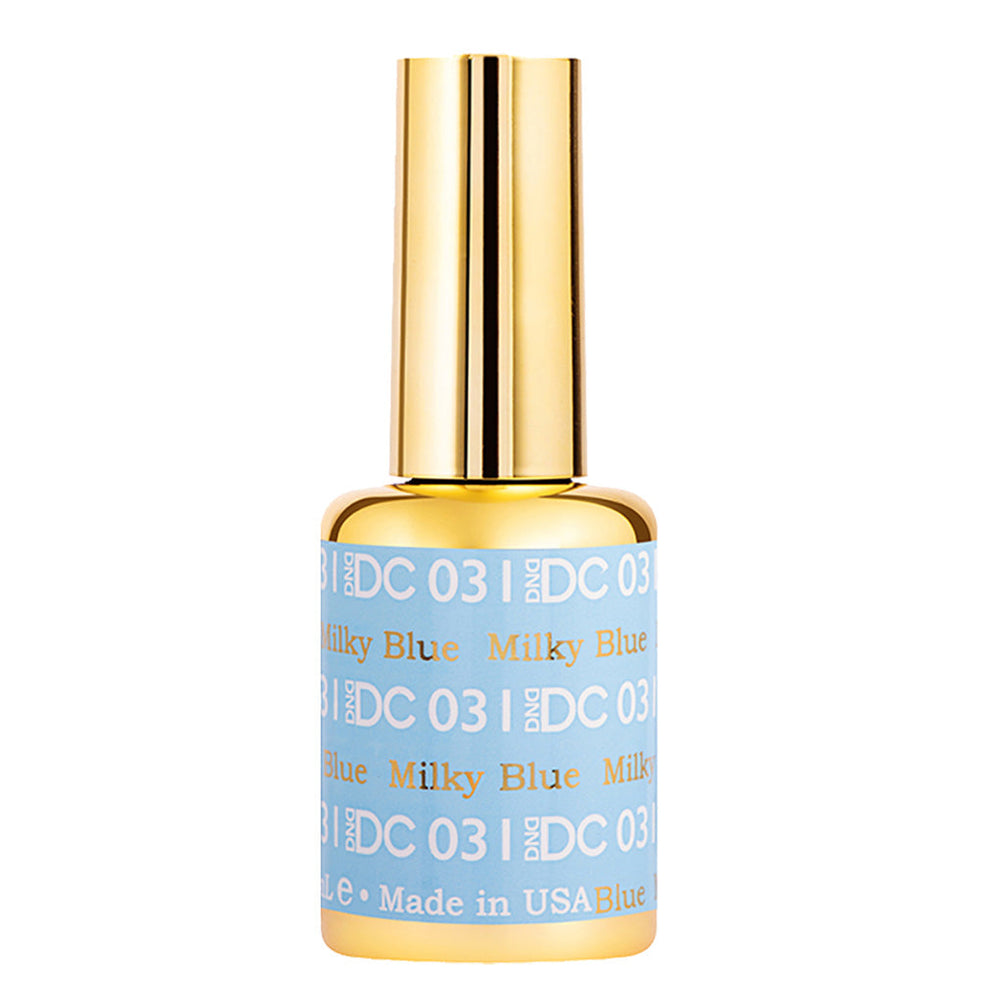 DND DC Gel Polish - 031 Blue Colors - Milky Blue by DND DC sold by DTK Nail Supply