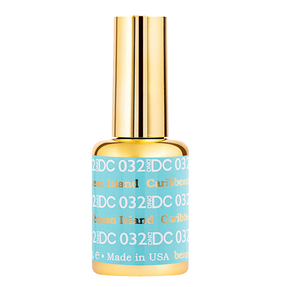 DND DC Gel Polish - 032 Green Colors - Carribean Island by DND DC sold by DTK Nail Supply