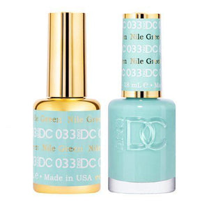  DND DC Gel Nail Polish Duo - 033 Nile Green by DND DC sold by DTK Nail Supply