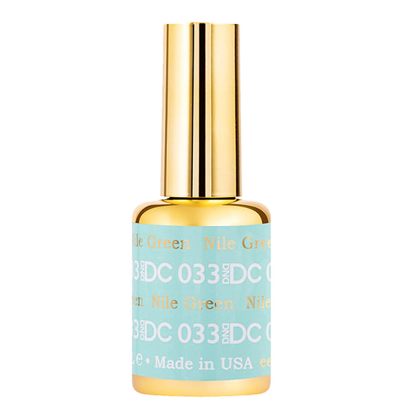 DND DC Gel Polish - 033 Green Colors - Nile Green by DND DC sold by DTK Nail Supply