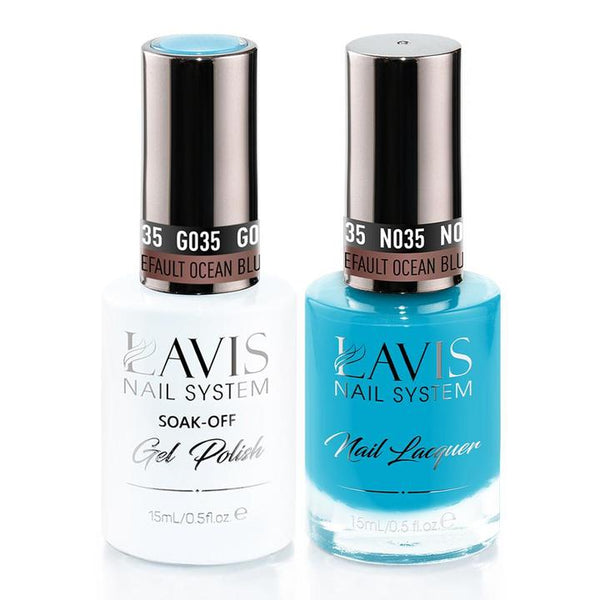  LAVIS Holiday Gift Bundle: 4 Gel & Lacquer, 1 Base Gel, 1 Top Gel - 073, 035, 036, 085 by LAVIS NAILS sold by DTK Nail Supply