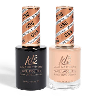  LDS Trial Healthy Gel & Lac Bundle 3: 034 & 035, Base, Top, Strengthener by LDS sold by DTK Nail Supply