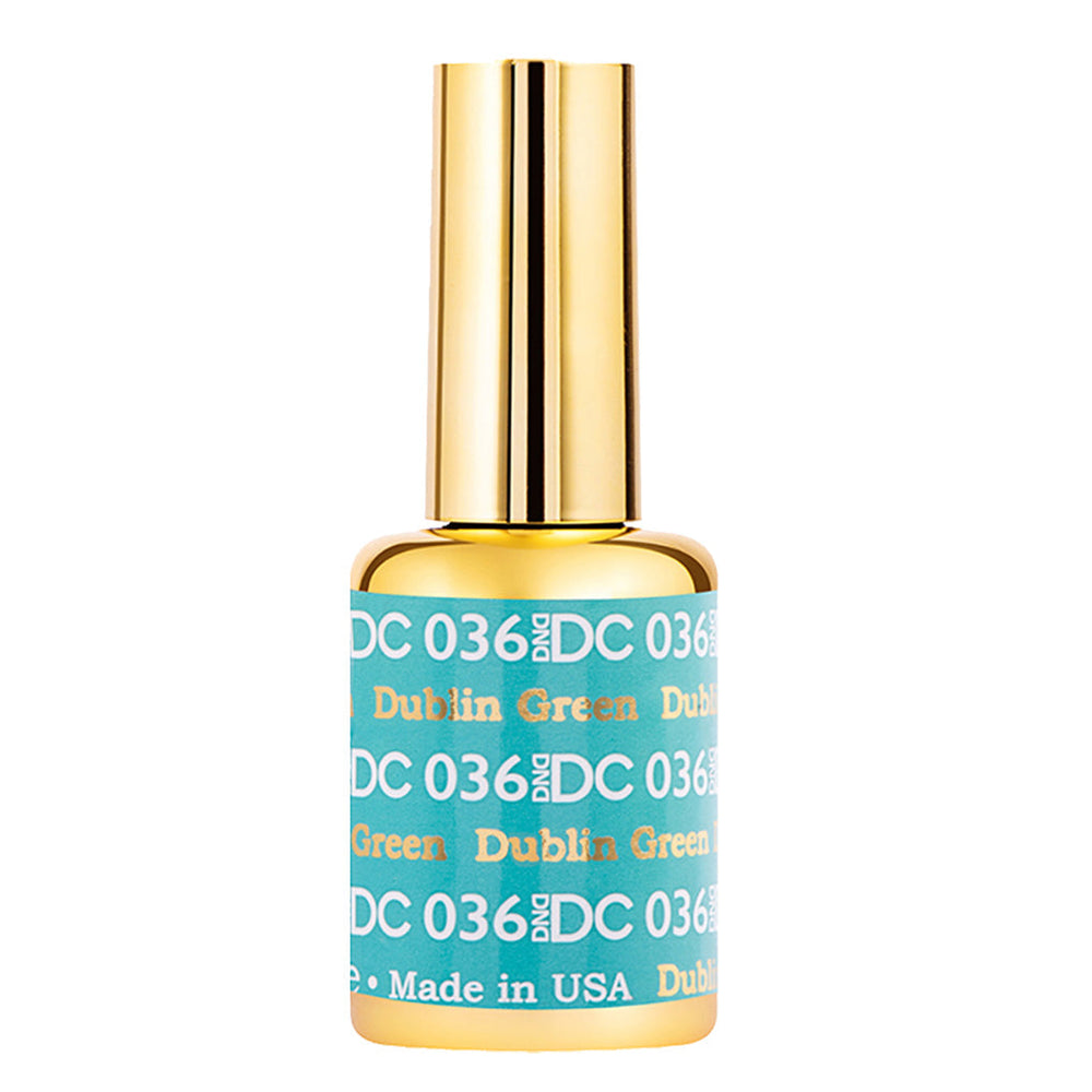 DND DC Gel Polish - 036 Green Colors - Dublin Green by DND DC sold by DTK Nail Supply