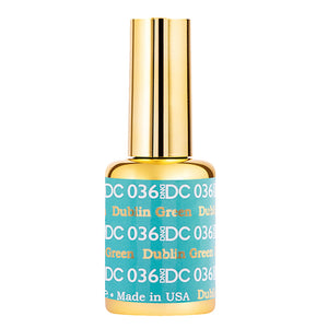 DND DC Gel Polish - 036 Green Colors - Dublin Green by DND DC sold by DTK Nail Supply