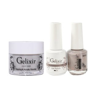  Gelixir 3 in 1 - 036 Battleship Grey - Acrylic & Dip Powder, Gel & Lacquer by Gelixir sold by DTK Nail Supply